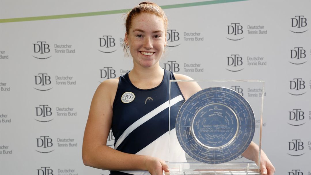 Ella Seidel gewinnt die Deutsche Tennis-Meisterschaft